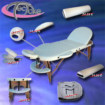 Masažna miza oval - Set3